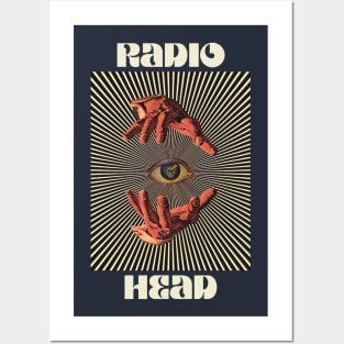 Hand Eyes Radio Head Posters and Art